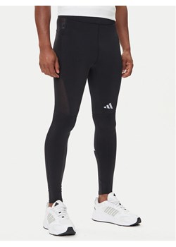 adidas Legginsy Run It LJY4615 Czarny Slim Fit ze sklepu MODIVO w kategorii Spodnie męskie - zdjęcie 185371891