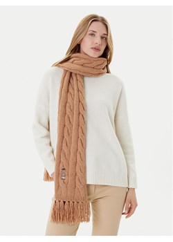 Polo Ralph Lauren Szalik 455981434003 Brązowy ze sklepu MODIVO w kategorii Szaliki i chusty damskie - zdjęcie 185371940