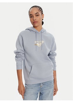 Roxy Bluza ERJFT05028 Błękitny Regular Fit ze sklepu MODIVO w kategorii Bluzy damskie - zdjęcie 185371960