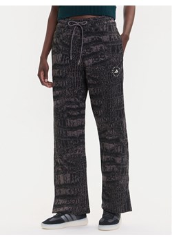 adidas by Stella McCartney Spodnie dresowe JN2216 Czarny Regular Fit ze sklepu MODIVO w kategorii Spodnie damskie - zdjęcie 185371984