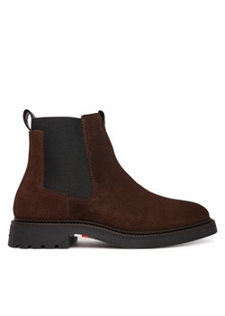 Tommy Hilfiger Sztyblety Comfort Lwt FM0FM05592 Brązowy ze sklepu MODIVO w kategorii Buty zimowe męskie - zdjęcie 185371993