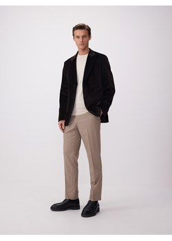 Reserved - Spodnie chino slim z kantem - beżowy - id: 230BK-80M - marki Reserved - 185373512 Reserved - Spodnie chino slim z kantem - beżowy ze sklepu Reserved w kategorii Spodnie męskie - zdjęcie 185373512