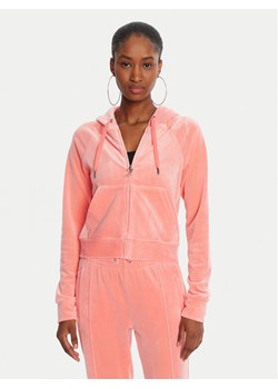 Juicy Couture Bluza Madison JCWA122001 Pomarańczowy Slim Fit ze sklepu MODIVO w kategorii Bluzy damskie - zdjęcie 185373663