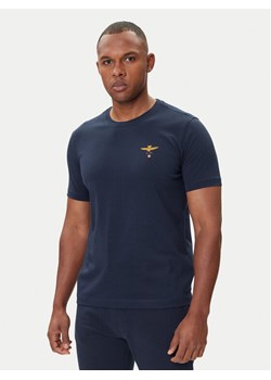 Aeronautica Militare T-Shirt 252TS1580UJ00372 Granatowy Regular Fit ze sklepu MODIVO w kategorii T-shirty męskie - zdjęcie 185373703