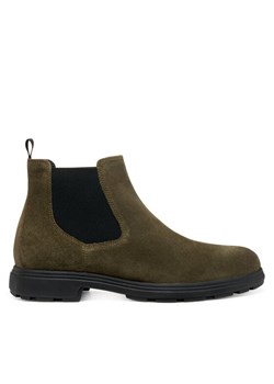 Geox Sztyblety U Meiern U56LZA 00023 C3009 Khaki ze sklepu MODIVO w kategorii Buty zimowe męskie - zdjęcie 185373711