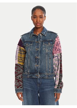 Desigual Kurtka jeansowa Etnic 25WWED14 Kolorowy Regular Fit ze sklepu MODIVO w kategorii Kurtki damskie - zdjęcie 185373733