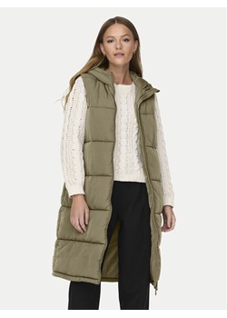 ONLY Bezrękawnik Alina 15241995 Zielony Regular Fit ze sklepu MODIVO w kategorii Kamizelki damskie - zdjęcie 185373744