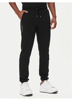 KARL LAGERFELD Spodnie dresowe 705062 554942 Czarny Regular Fit ze sklepu MODIVO w kategorii Spodnie męskie - zdjęcie 185373763