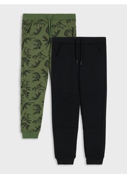 Sinsay - Spodnie slim z motywem dinozaurów 2 pack - czarny - id: 004FT-99X - marki Sinsay - 185376261 Sinsay - Spodnie slim z motywem dinozaurów 2 pack - czarny ze sklepu Sinsay w kategorii Spodnie chłopięce - zdjęcie 185376261