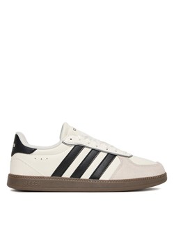 Sneakersy adidas BREAKNET SLEEK JQ8253 WB Biały ze sklepu eobuwie.pl w kategorii Buty sportowe damskie - zdjęcie 185376654