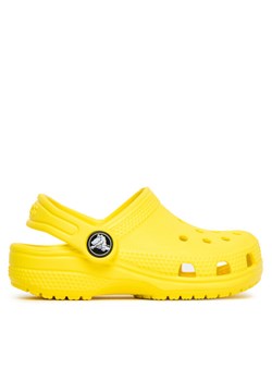 Klapki Crocs Classic Clog T 206990 Żółty ze sklepu eobuwie.pl w kategorii Klapki dziecięce - zdjęcie 185376662