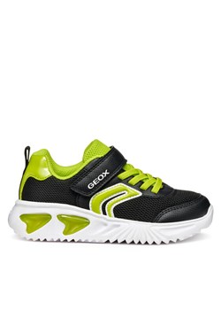 Sneakersy Geox J Assister J45DZC 014CE C0802 DD Czarny ze sklepu eobuwie.pl w kategorii Buty sportowe dziecięce - zdjęcie 185376691