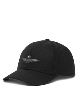 Czapka z daszkiem Aeronautica Militare 252HA1085UCT02333 Czarny ze sklepu eobuwie.pl w kategorii Czapki z daszkiem męskie - zdjęcie 185376791