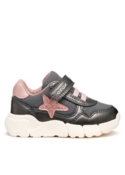 Sneakersy Geox B Flexyper Mini B566NB 0AJAS C9F8W S Szary ze sklepu eobuwie.pl w kategorii Buty sportowe dziecięce - zdjęcie 185376831