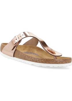 Birkenstock Skórzane japonki Gizeh | regular fit soft footbed ze sklepu Gomez Fashion Store w kategorii Klapki damskie - zdjęcie 185378242