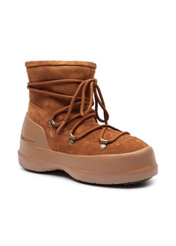 Moon Boot Skórzane śniegowce LUNA ze sklepu Gomez Fashion Store w kategorii Śniegowce damskie - zdjęcie 185378323