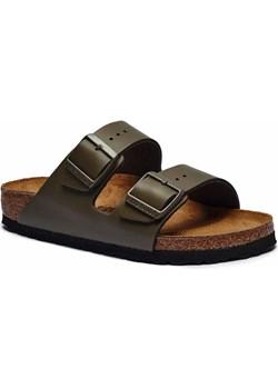 Birkenstock Skórzane klapki Arizona | narrow fit ze sklepu Gomez Fashion Store w kategorii Klapki damskie - zdjęcie 185378364