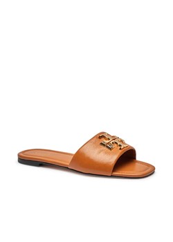 TORY BURCH Skórzane klapki ELEANOR ze sklepu Gomez Fashion Store w kategorii Klapki damskie - zdjęcie 185378383