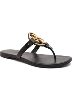 TORY BURCH Skórzane japonki Miller ze sklepu Gomez Fashion Store w kategorii Klapki damskie - zdjęcie 185378404