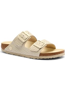 Birkenstock Skórzane klapki Arizona LENA | narrow fit ze sklepu Gomez Fashion Store w kategorii Klapki damskie - zdjęcie 185378423