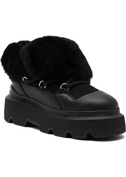 INUIKII Skórzane śniegowce | z dodatkiem wełny ze sklepu Gomez Fashion Store w kategorii Śniegowce damskie - zdjęcie 185378431