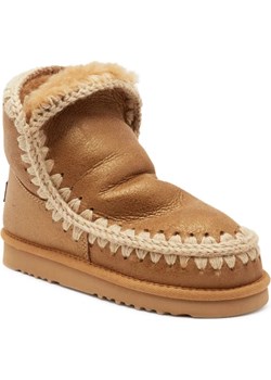 MOU Skórzane śniegowce | z dodatkiem wełny ze sklepu Gomez Fashion Store w kategorii Śniegowce damskie - zdjęcie 185378453