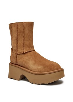 UGG Skórzane śniegowce Classic Twin New Heights ze sklepu Gomez Fashion Store w kategorii Śniegowce damskie - zdjęcie 185378524