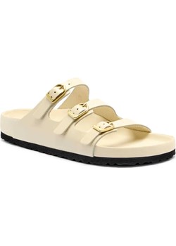 Birkenstock Skórzane klapki Florida D-Buckle | narrow fit ze sklepu Gomez Fashion Store w kategorii Klapki damskie - zdjęcie 185378561