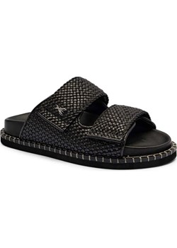 Patrizia Pepe Skórzane klapki ze sklepu Gomez Fashion Store w kategorii Klapki damskie - zdjęcie 185378612