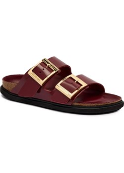 Birkenstock Skórzane klapki Arizona DB LENA | narrow fit ze sklepu Gomez Fashion Store w kategorii Klapki damskie - zdjęcie 185378643