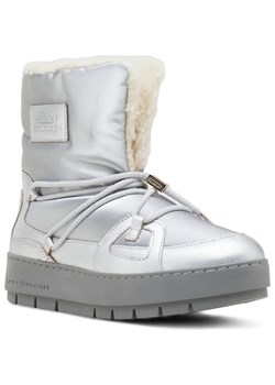Tommy Hilfiger Ocieplane śniegowce | z dodatkiem skóry ze sklepu Gomez Fashion Store w kategorii Śniegowce damskie - zdjęcie 185378651