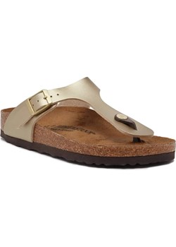 Birkenstock Japonki Gizeh | narrow fit | z dodatkiem skóry ze sklepu Gomez Fashion Store w kategorii Klapki damskie - zdjęcie 185378673