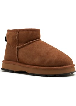 EMU Australia Skórzane śniegowce Sharky Micro | z dodatkiem wełny ze sklepu Gomez Fashion Store w kategorii Śniegowce damskie - zdjęcie 185378713