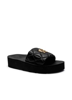 Love Moschino Skórzane klapki ze sklepu Gomez Fashion Store w kategorii Klapki damskie - zdjęcie 185378730
