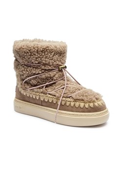 MOU Skórzane śniegowce Eskimo | z dodatkiem wełny ze sklepu Gomez Fashion Store w kategorii Śniegowce damskie - zdjęcie 185378752