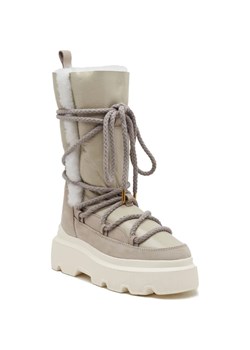 INUIKII Skórzane śniegowce ENDURANCE COZY | z dodatkiem wełny ze sklepu Gomez Fashion Store w kategorii Śniegowce damskie - zdjęcie 185378754