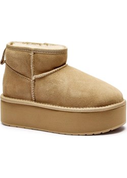 EMU Australia Skórzane śniegowce Stinger | z dodatkiem wełny ze sklepu Gomez Fashion Store w kategorii Śniegowce damskie - zdjęcie 185378760