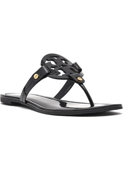 TORY BURCH Skórzane japonki MILLER - id: TO231W000051001 - marki Tory Burch - 185378774 TORY BURCH Skórzane japonki MILLER ze sklepu Gomez Fashion Store w kategorii Klapki damskie - zdjęcie 185378774