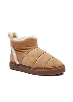 INUIKII Skórzane śniegowce Shearling | z dodatkiem wełny ze sklepu Gomez Fashion Store w kategorii Śniegowce damskie - zdjęcie 185378824