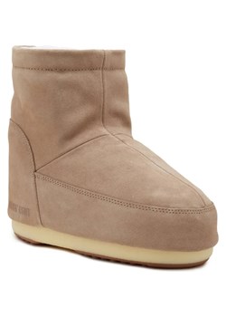 Moon Boot Skórzane śniegowce MB ICON LOW NOLACE SUEDE ze sklepu Gomez Fashion Store w kategorii Śniegowce damskie - zdjęcie 185378840