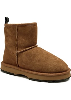 EMU Australia Skórzane śniegowce sharky mini | z dodatkiem wełny ze sklepu Gomez Fashion Store w kategorii Śniegowce damskie - zdjęcie 185378894