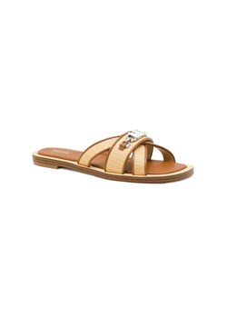 Michael Kors Skórzane klapki TIFFANIE ze sklepu Gomez Fashion Store w kategorii Klapki damskie - zdjęcie 185378911