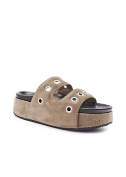 INUIKII Skórzane klapki ze sklepu Gomez Fashion Store w kategorii Klapki damskie - zdjęcie 185378914