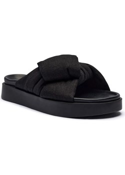INUIKII Klapki OVERSIZED | z dodatkiem skóry ze sklepu Gomez Fashion Store w kategorii Klapki damskie - zdjęcie 185378990