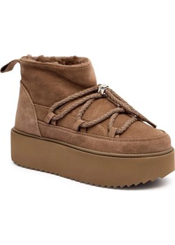INUIKII Skórzane śniegowce CLASSIC LOW PLATFORM ze sklepu Gomez Fashion Store w kategorii Śniegowce damskie - zdjęcie 185378993