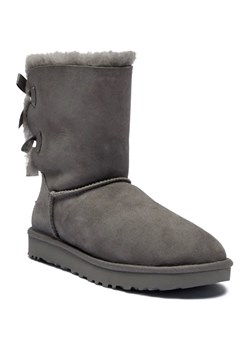 UGG Skórzane śniegowce Bow II | z dodatkiem wełny ze sklepu Gomez Fashion Store w kategorii Śniegowce damskie - zdjęcie 185379051