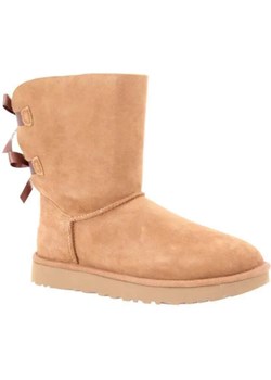 UGG Skórzane śniegowce Bailey Bow II | z dodatkiem wełny ze sklepu Gomez Fashion Store w kategorii Śniegowce damskie - zdjęcie 185379060