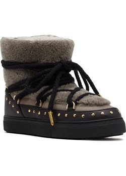 INUIKII Wełniane śniegowce CURLY ROCK | z dodatkiem skóry ze sklepu Gomez Fashion Store w kategorii Śniegowce damskie - zdjęcie 185379064