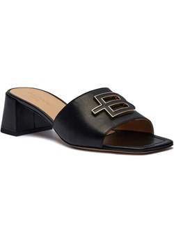 Baldinini Skórzane klapki na słupku ze sklepu Gomez Fashion Store w kategorii Klapki damskie - zdjęcie 185379072