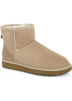 UGG Skórzane śniegowce Classic Mini II | z dodatkiem wełny ze sklepu Gomez Fashion Store w kategorii Śniegowce damskie - zdjęcie 185379111